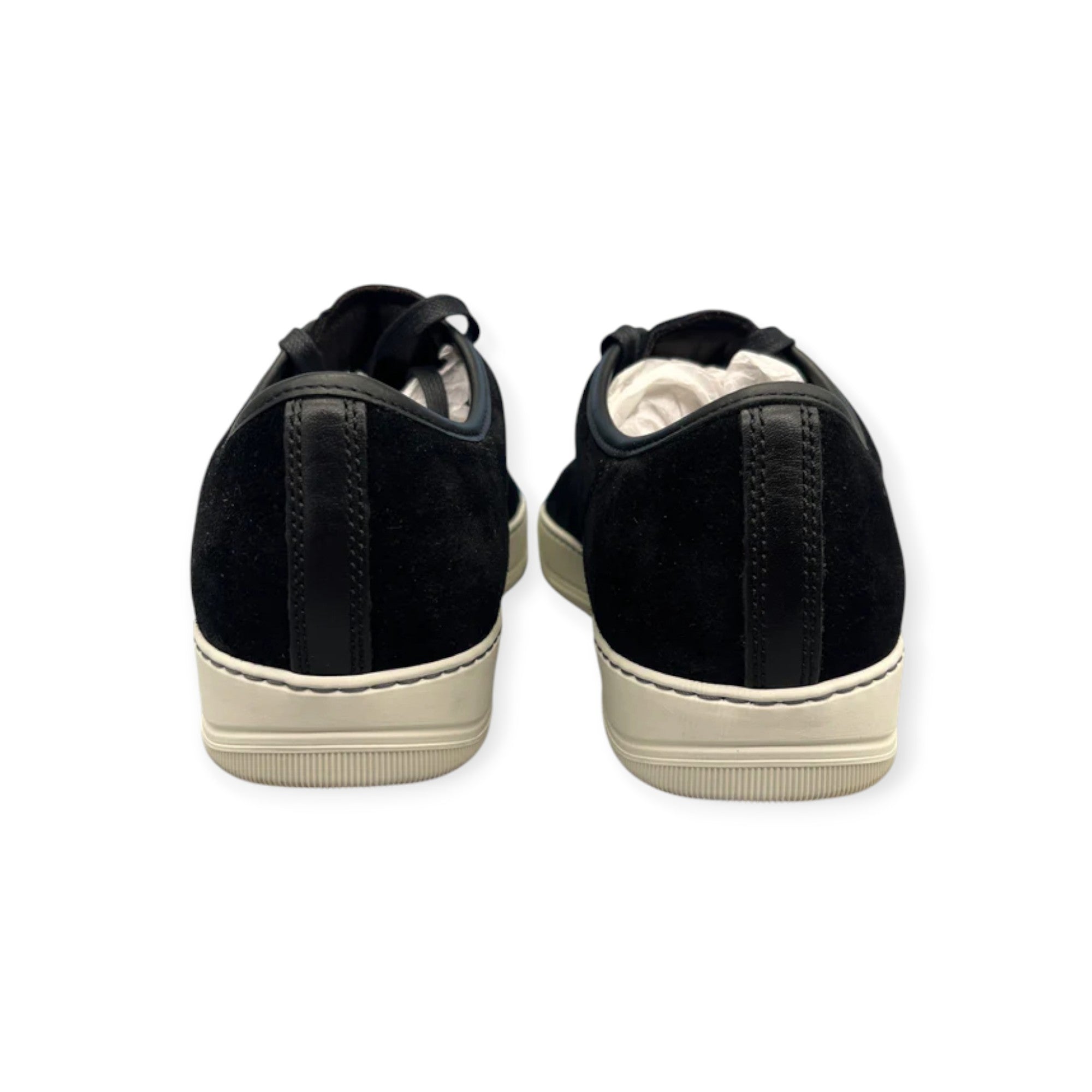 Lanvin Dbb1 Patent Cap Toe Sneaker Black | 41