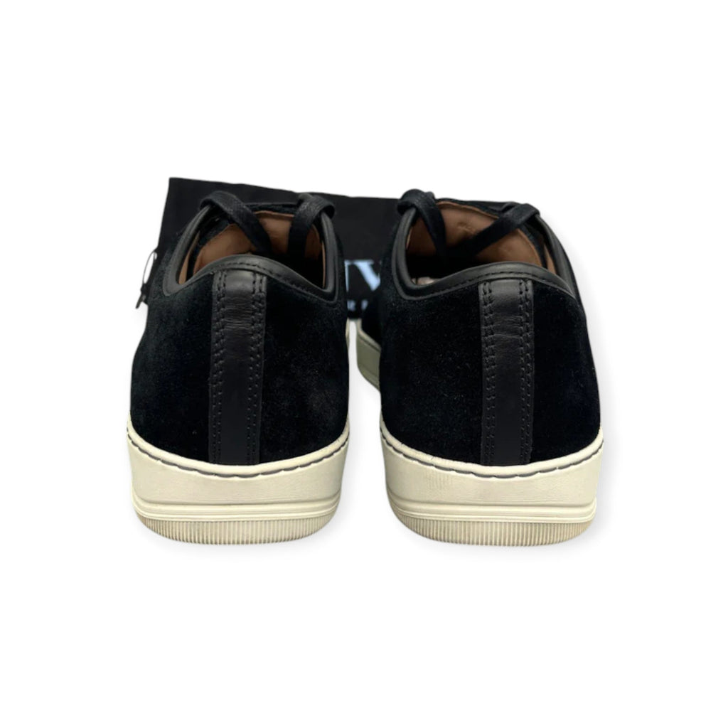 Lanvin Dbb1 Patent Cap Toe Sneaker Black | 42