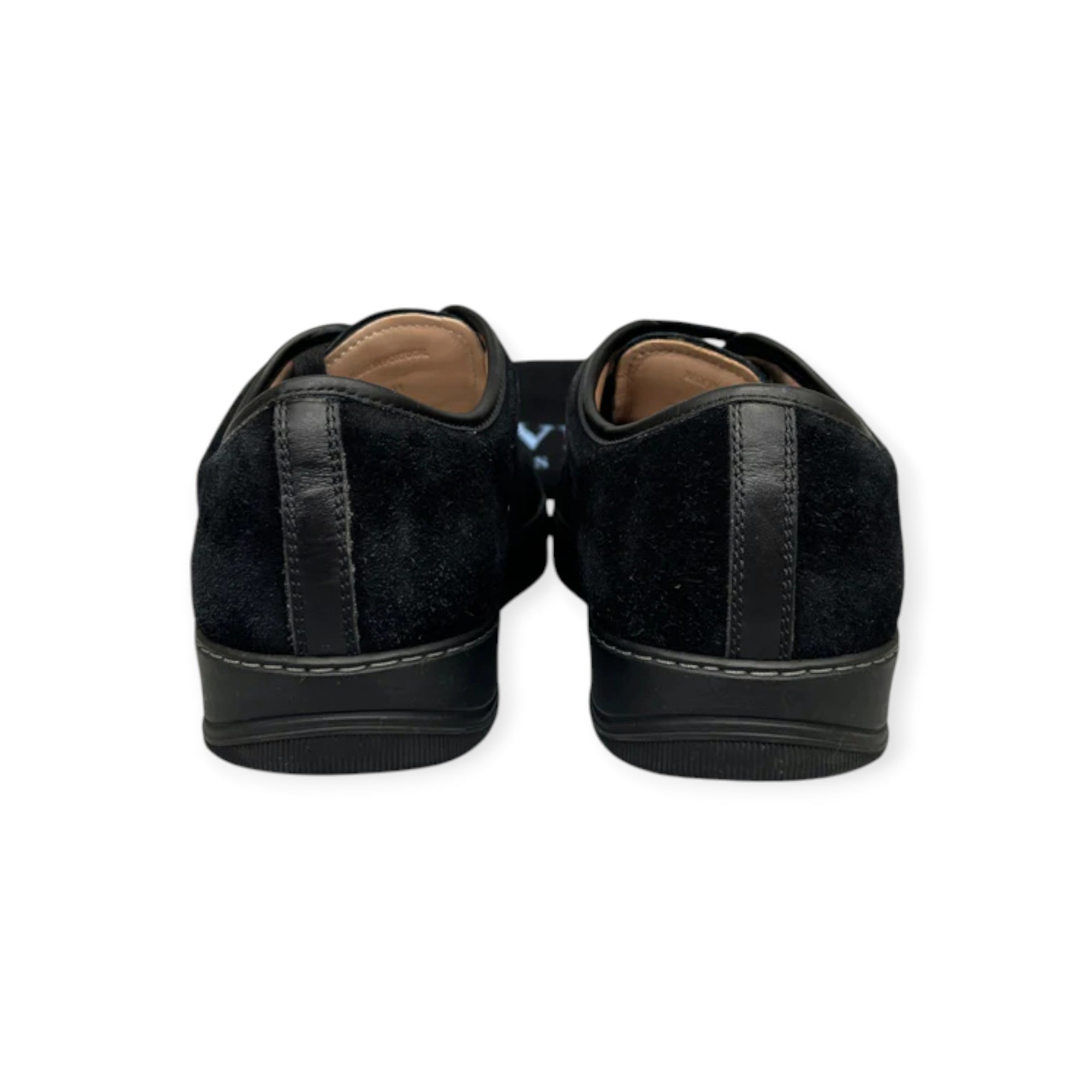 Lanvin Dbb1 Patent Cap Toe Sneaker Black| 43